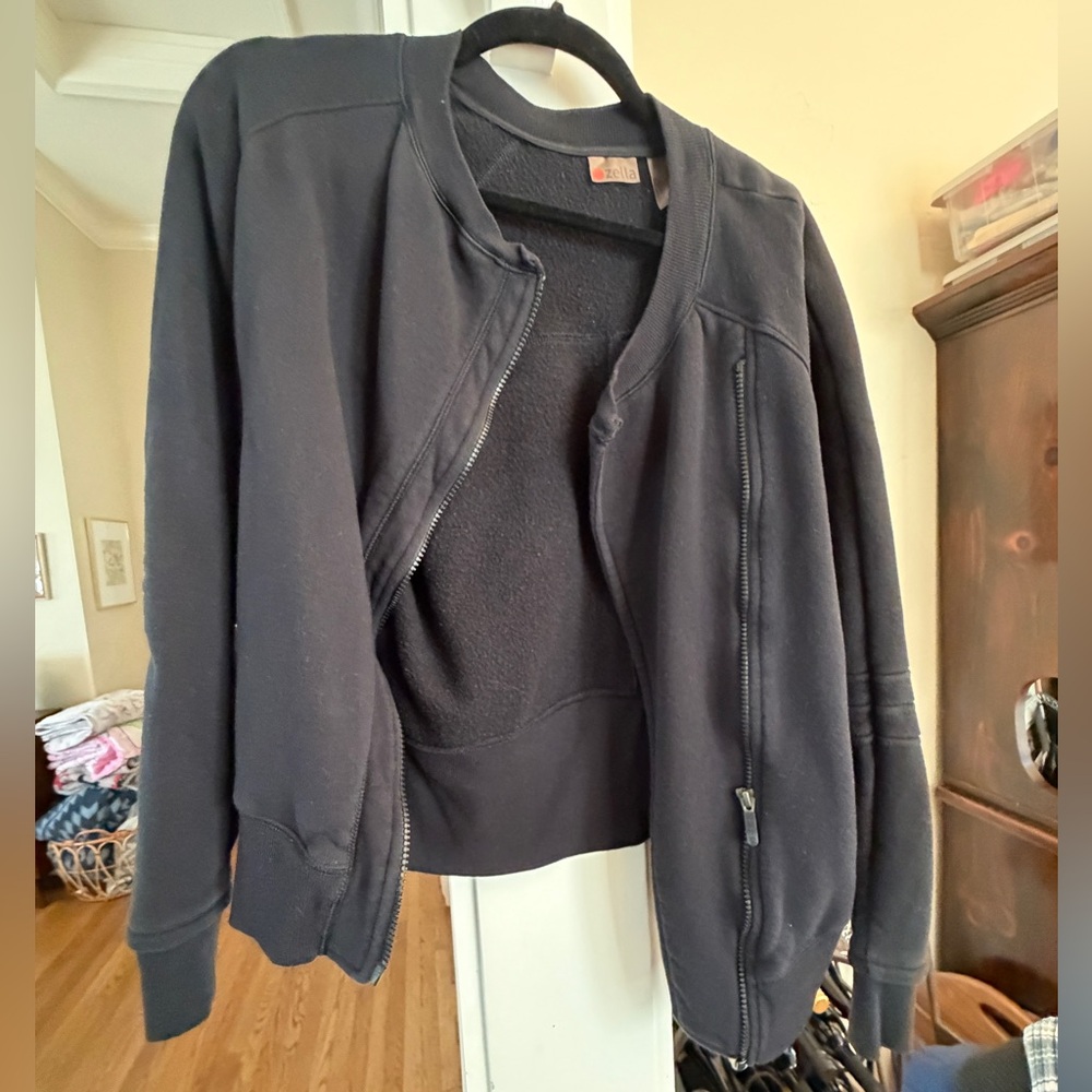 Zella Women's Black Bomber Jacket